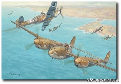 打完德意日的美国陆航王牌，打下友机，却救下