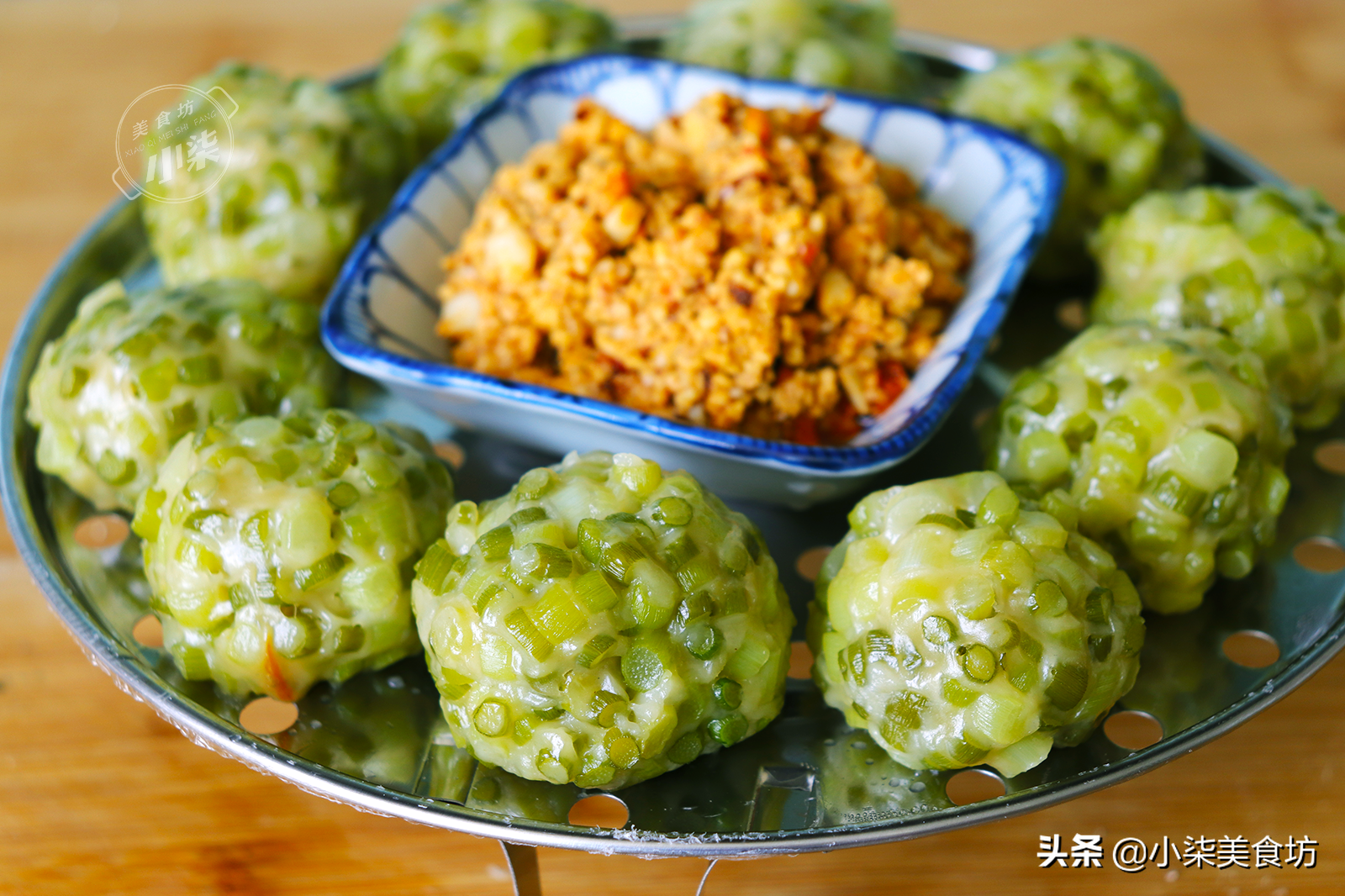 菜市場遇見它別手軟，營養很全面，買來切碎蒸一蒸，蘸醬吃真香