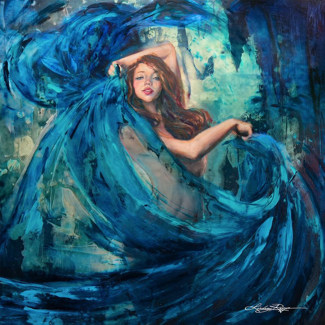 手绘丨把珍贵珠宝元素融入画中的Lindsay Rapp~