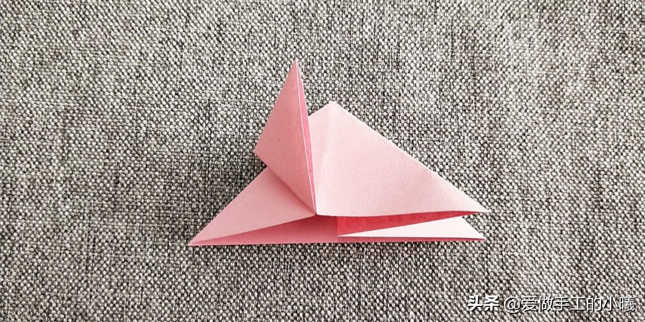 最简单的玫瑰花折纸教程，精致漂亮，只需几步就完成