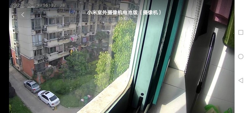 无线安装 无任何束缚 小米室外摄像机（电池版）