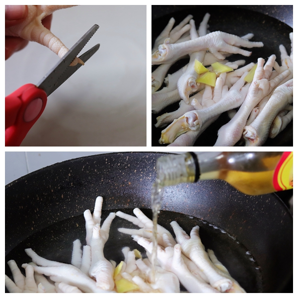 When doing lemon phoenix claw, master these 4 small doohickey, gallinaceous claw is fragile tender tastily, tasty still does not have fishy smell