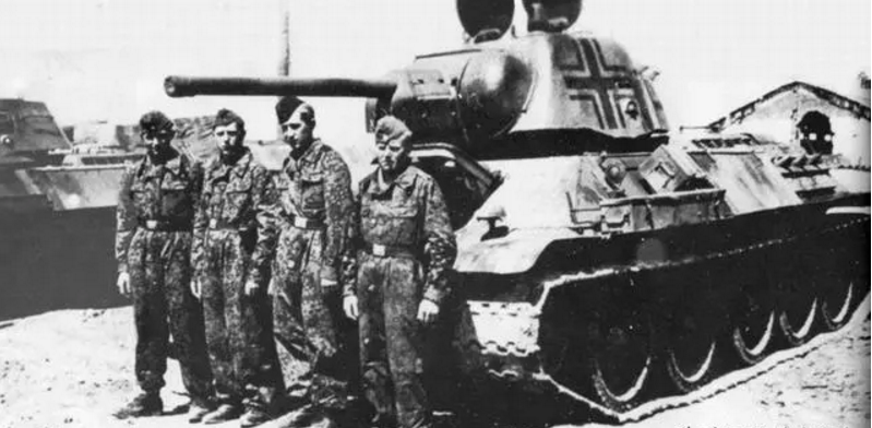 1943年德军西塔代勒攻击行动埃米尔中士使用T34坦