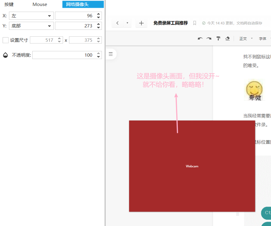 试了超多录屏软件的我，只推荐这三个