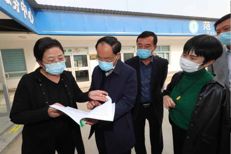 省医药卫生报书记高富国一行莅临濮阳市调研