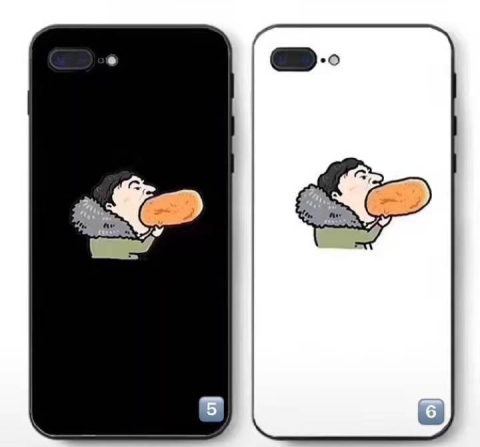 王校长吃热狗的表情爆火，视力表手机壳已出