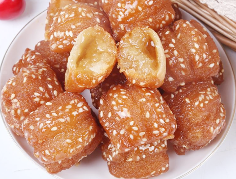 图片[6]-江苏特色糕点蜜三刀 分享给你详细配方和做法 香甜绵软超好吃-起舞食谱网