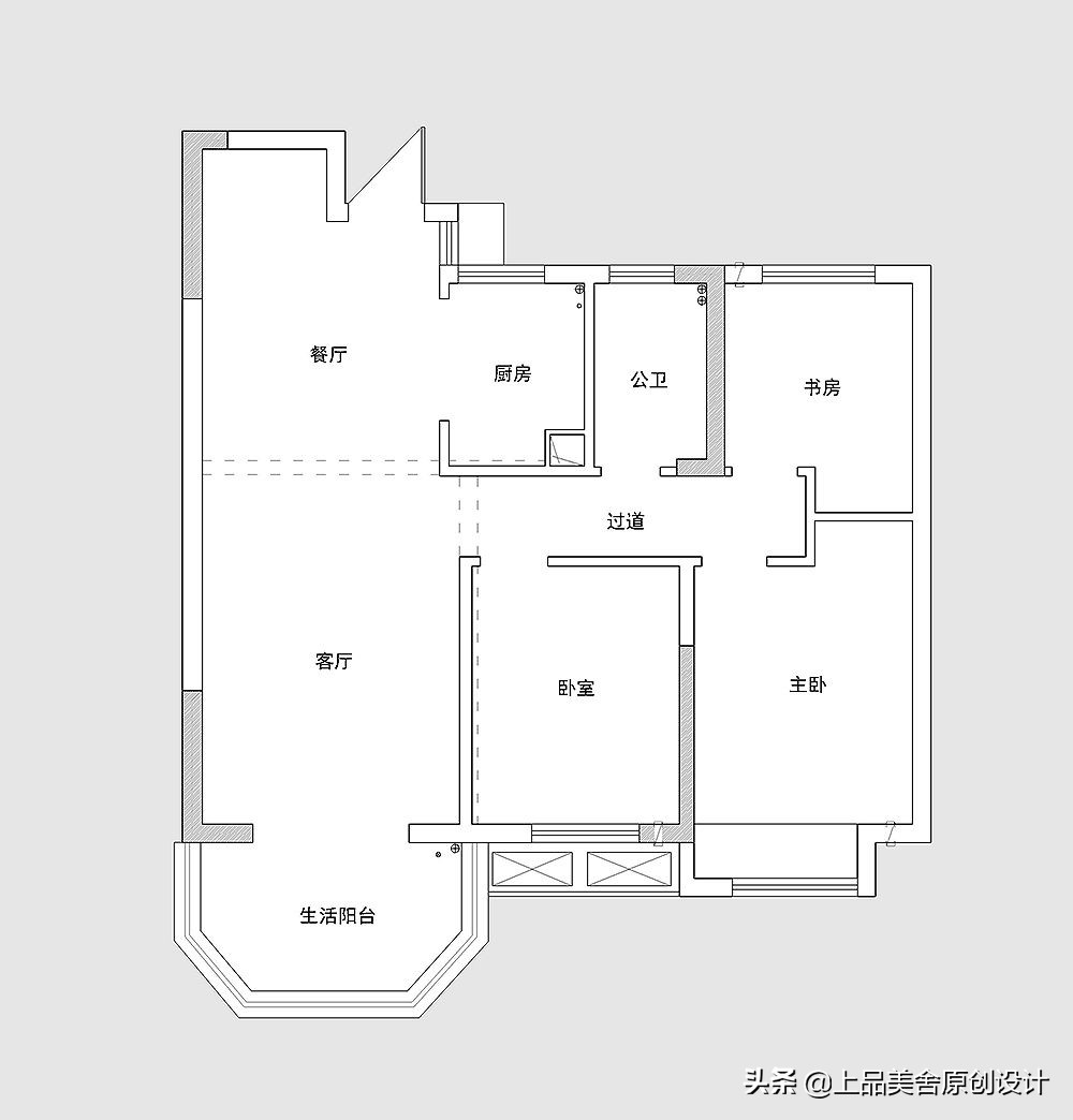 92平米小三房，简洁清爽的的美式装修，让家里氛围明快而不轻佻