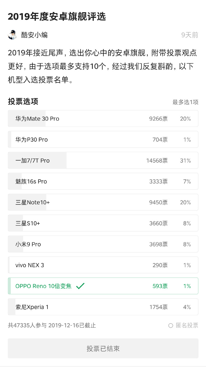 早资讯：苹果惜败华为！全球手机重洗牌；855Plus+512GB，2399元