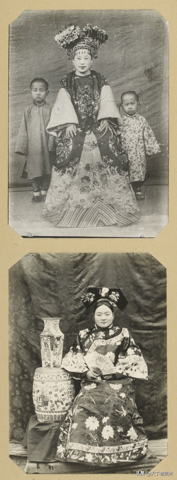 1900年代 真实清朝富家小姐照片 和你想象的一样吗？
