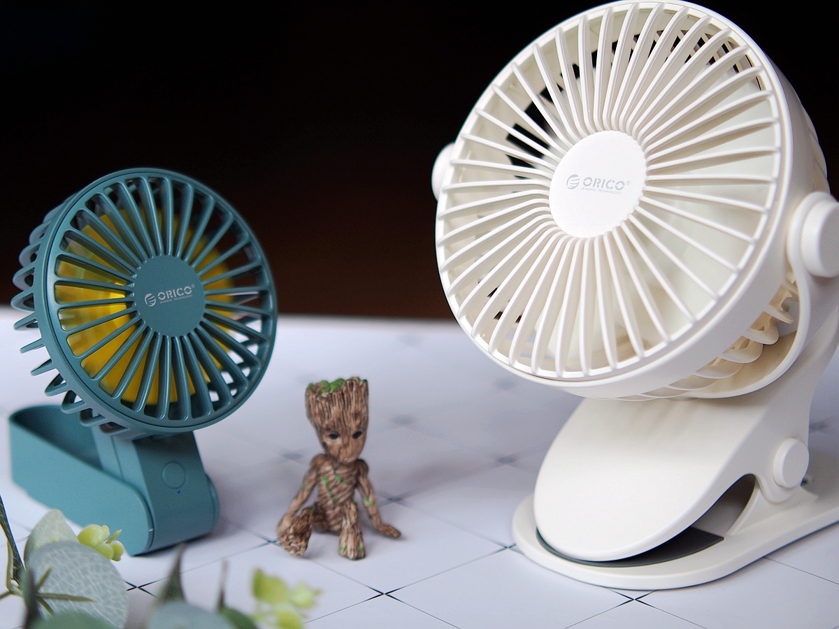 可以变形的迷你风扇ORICO便携风扇