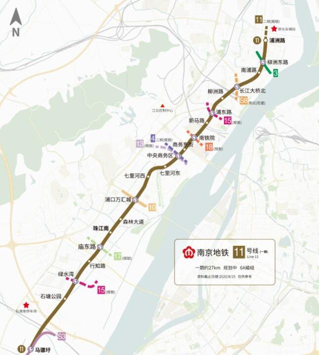 南京筹划已久的一条地铁线，投资约234.38亿，长27千米，设20站