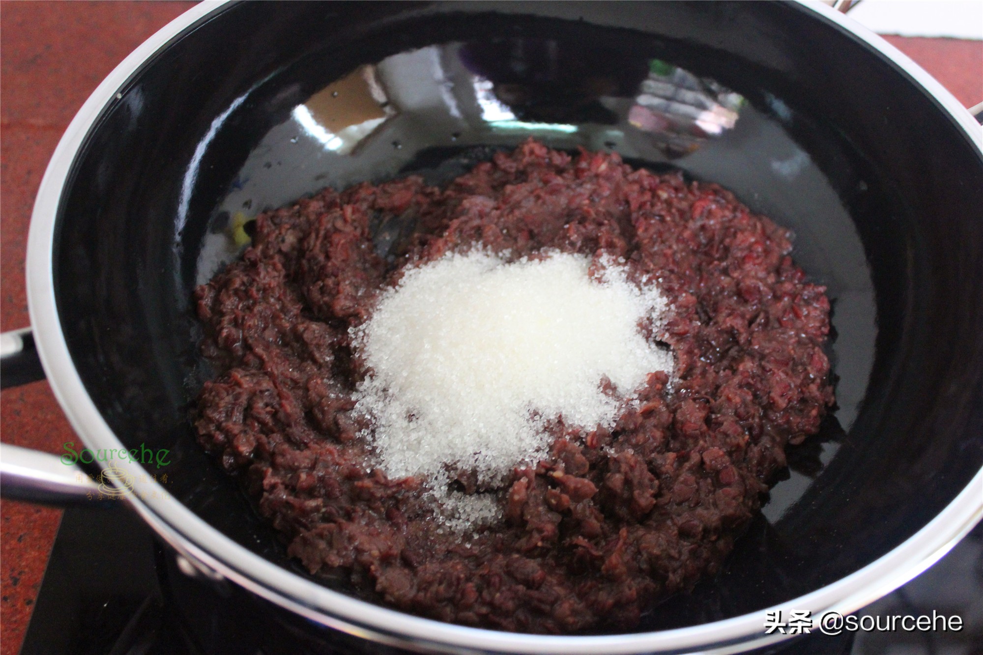 過年了，餅乾別買，教你做紅豆酥餅，酥脆可口，好看又健康