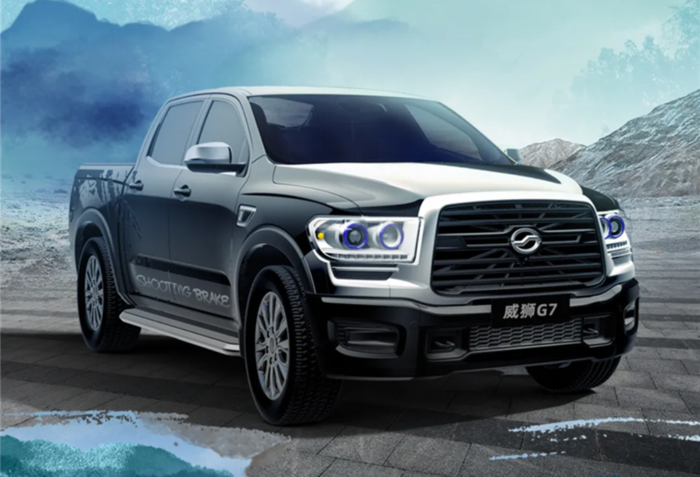 中興皮卡獵裝版曝光，2.0T蜂巢動力，命名“威獅G7”，外觀很霸氣