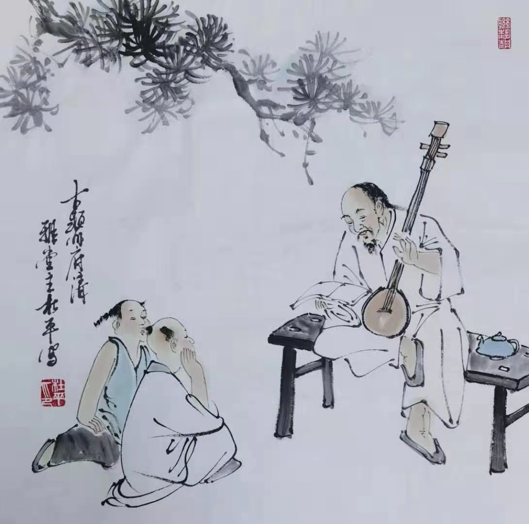 工藝美術(shù)大師杜平繪畫作品展1.