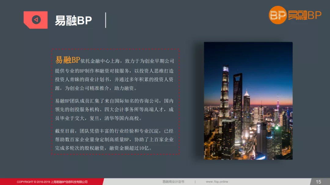 创业/商业计划书模板 成功融资的必备文件