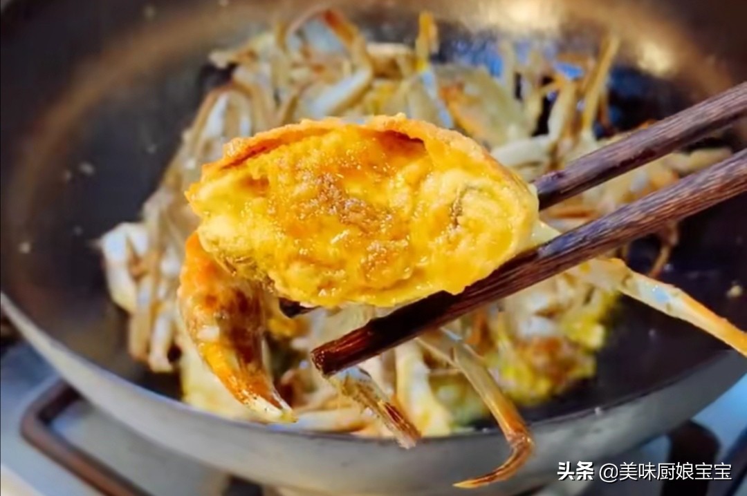 Sharing the recipes of spicy crabs, the spicy crabs made in this way, my husband drools when he smells them