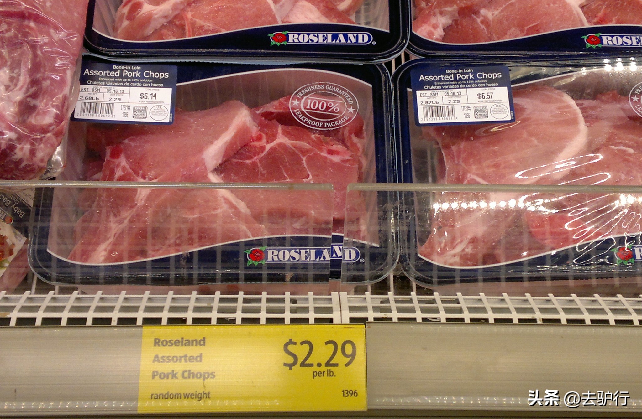 炫耀美國超市，稱讚豬肉便宜，真的我們再吃不起也不羨慕