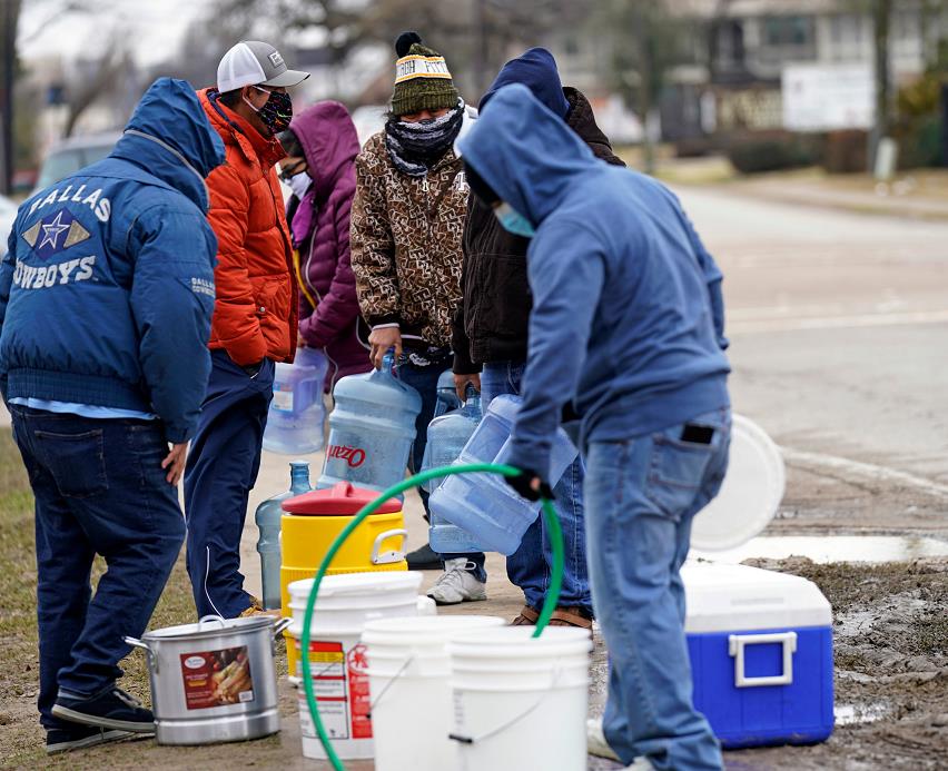 受到|美得州超1460万人受到断水影响 影响了至少161个县