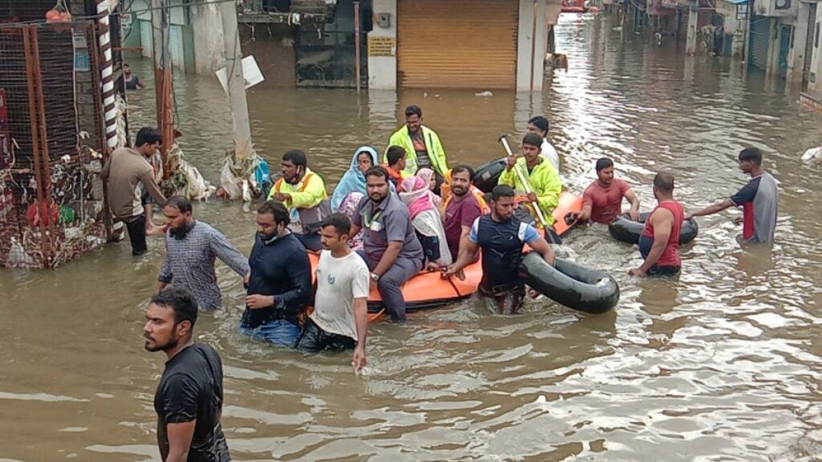 印度南部降水造成至少77人死亡
