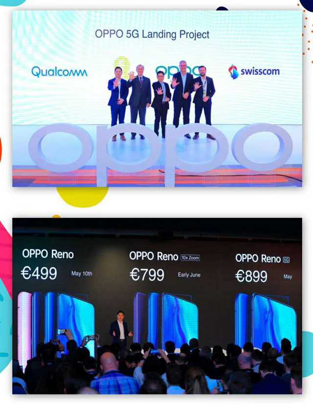 OPPO Reno 5G版市场价899欧，加快5G手机上普及化