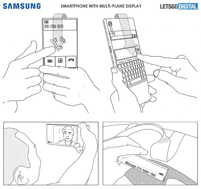 新专利权曝出：三星或发布含有几块显示屏的智能手机