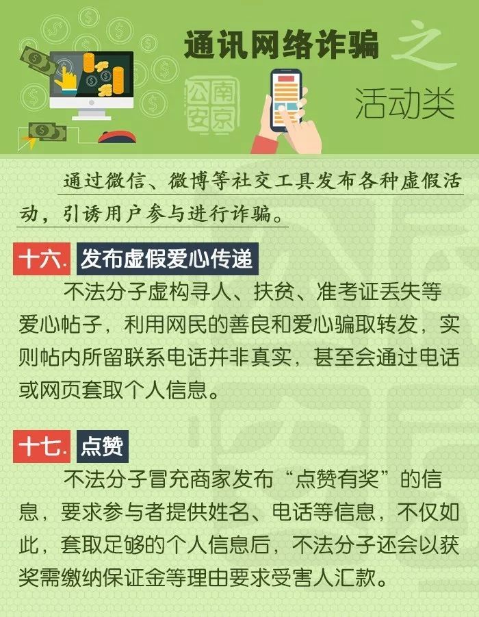 請轉發！最全9大類58種詐騙手法