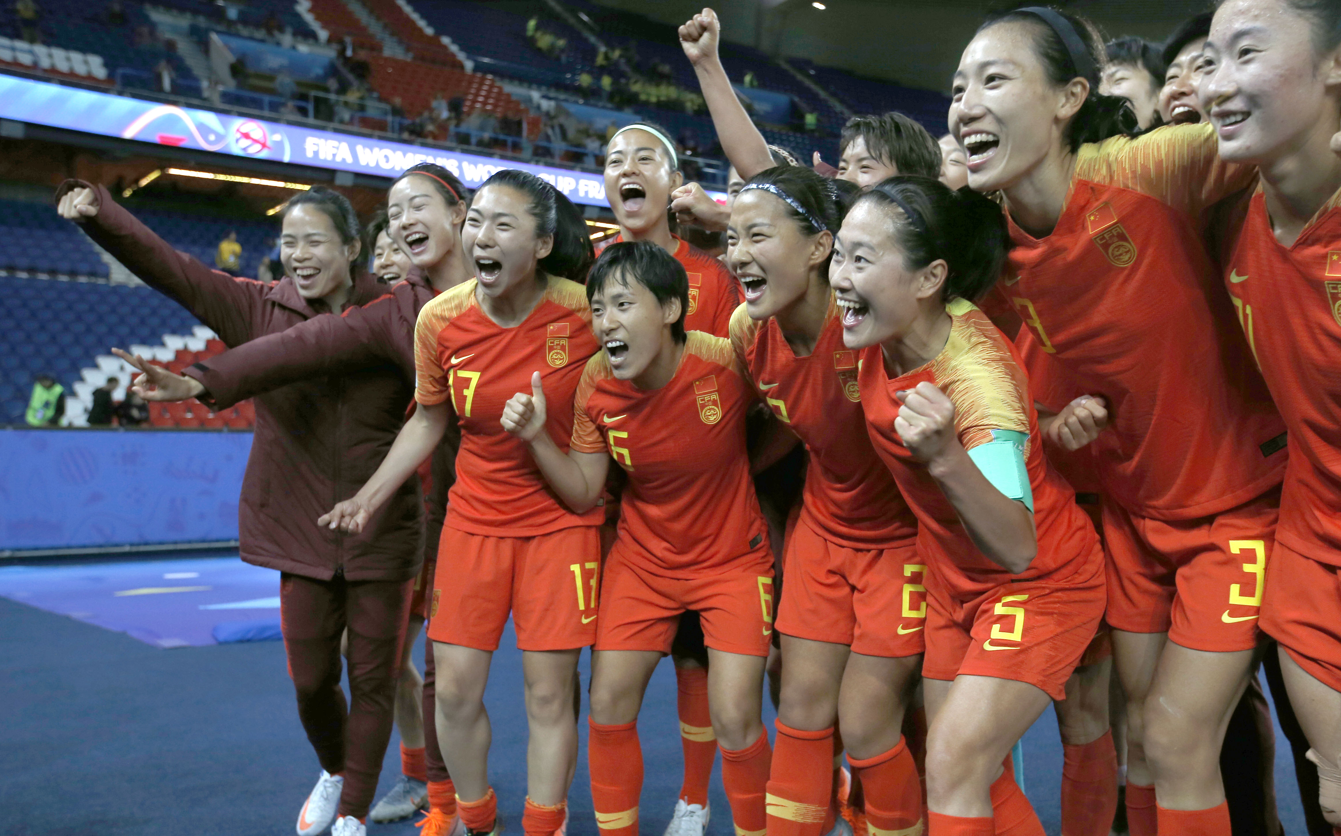 中国队南非队2019年世界杯女足2019年女足世界杯中国对南非