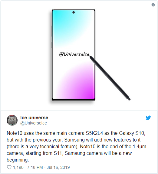 Galaxy S11或迈入比Note 10更为意外惊喜的监控摄像头改善