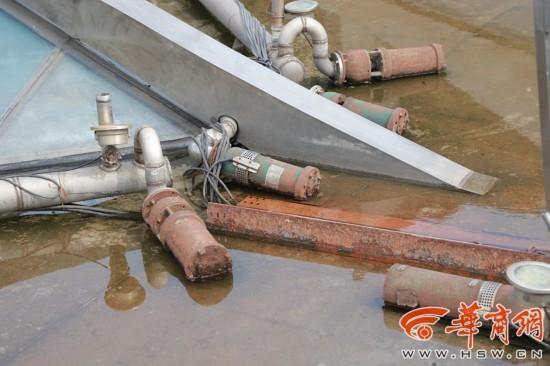 钟鼓楼东广场喷泉破败无人管 喷泉水花何时才能重现？