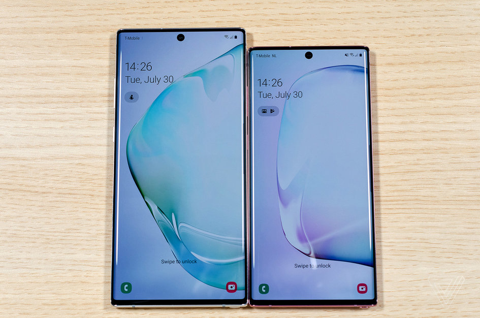 三星 Note10公布：更大屏幕、更快速充电、中国发行5G先发8299元