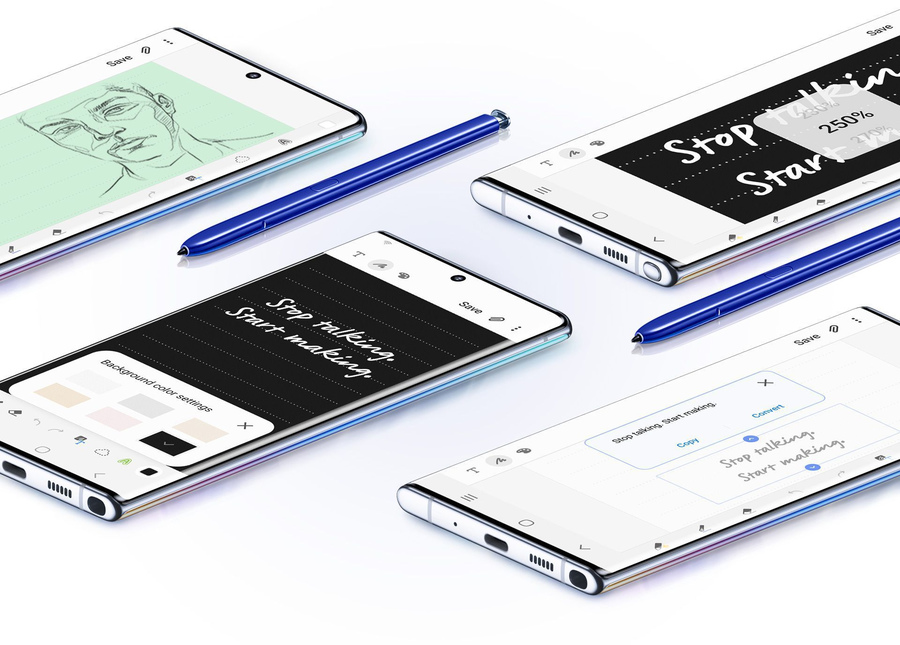 三星宣布公布Galaxy Note10|Note10 ：新的屏、新的笔及其高些的价钱