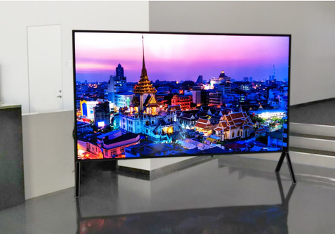 万物皆可5G！夏普将展出世界比较大120英寸 8K LCD 电视