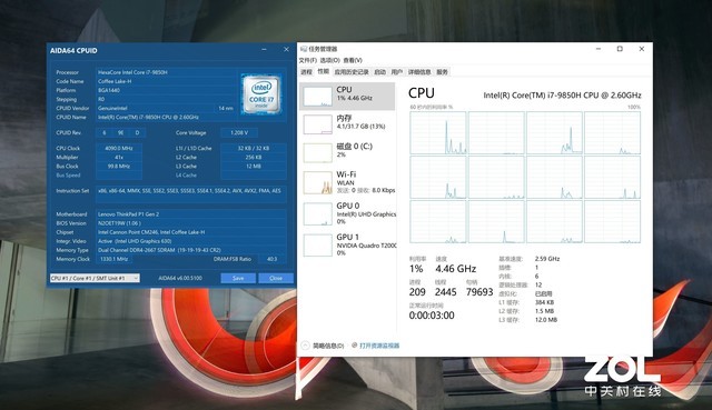 Quadro專業卡加持 ThinkPad P1 隱士 2019評測