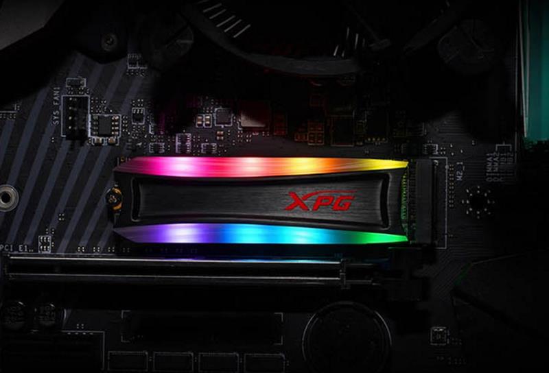 带灯的旗舰M.2 SSD！威刚XPG龙耀S40G 512GB评测