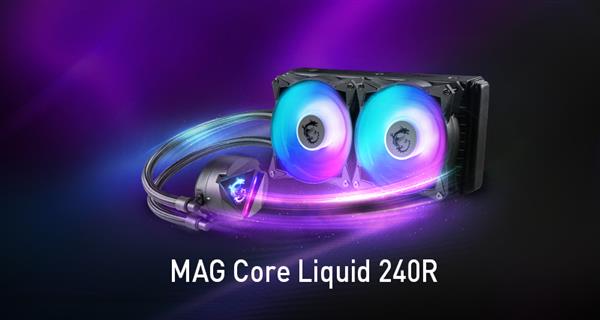 微星推出MAG系列一体式水冷：可压280W 64核处理器、RGB信仰灯