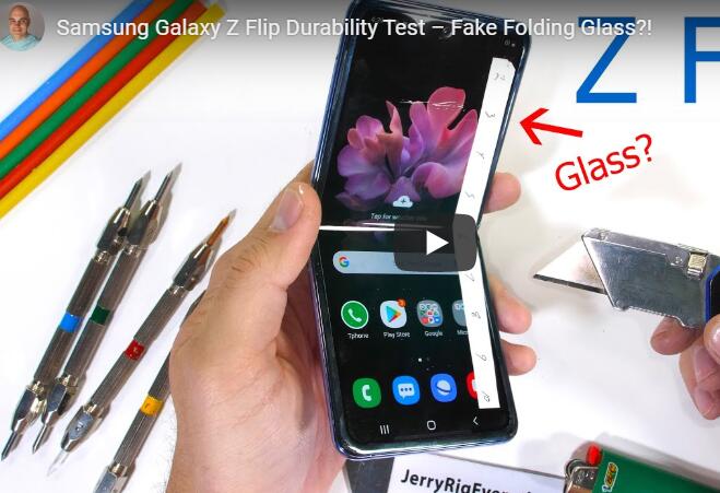 三星“翻盖式伸缩”新手机Galaxy Z Flip耐用度受提出质疑 被指宣传策划浮夸