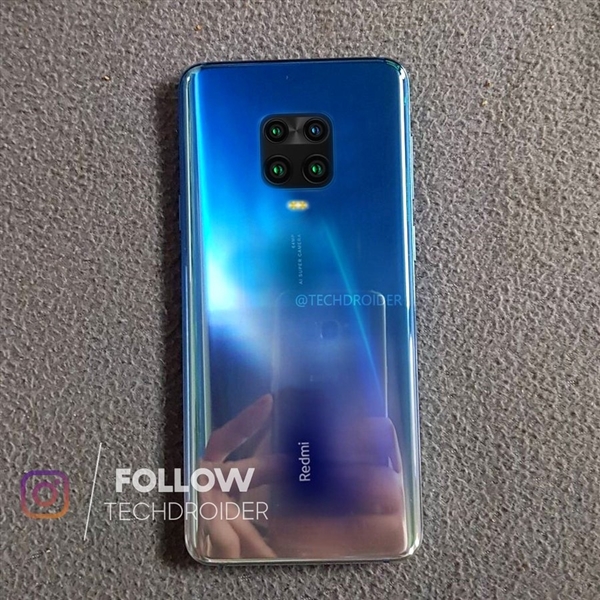 Redmi Note9 Pro详尽配备曝出：骁龙720G 挖孔屏、后背矩形框四摄