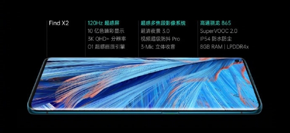 5499元起！OPPO Find X2发布：高通芯片骁龙865 双模式5G