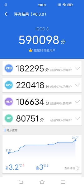 iQOO3 5G感受：特性强大系统软件炫酷，迅速入门料敌主动权