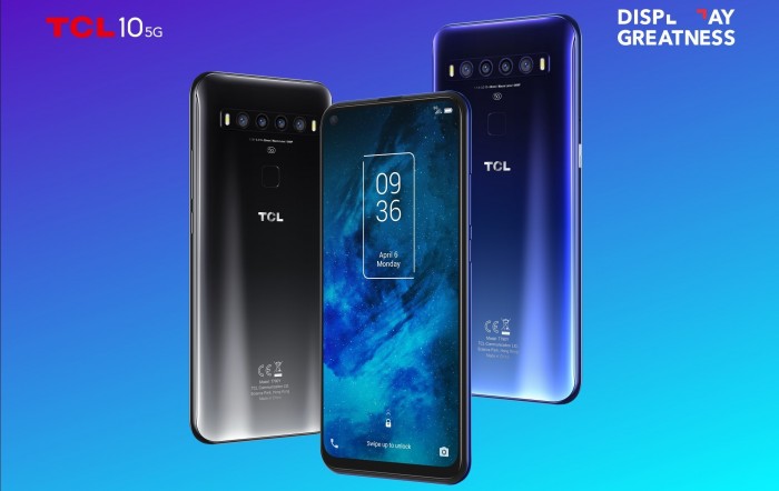 TCL公布发布TCL 10产品系列 包含市场价399欧的5G手机上