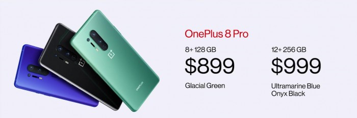 一加朝向国外公布OnePlus 8 Pro 配置120Hz的显示屏和四摄系统软件