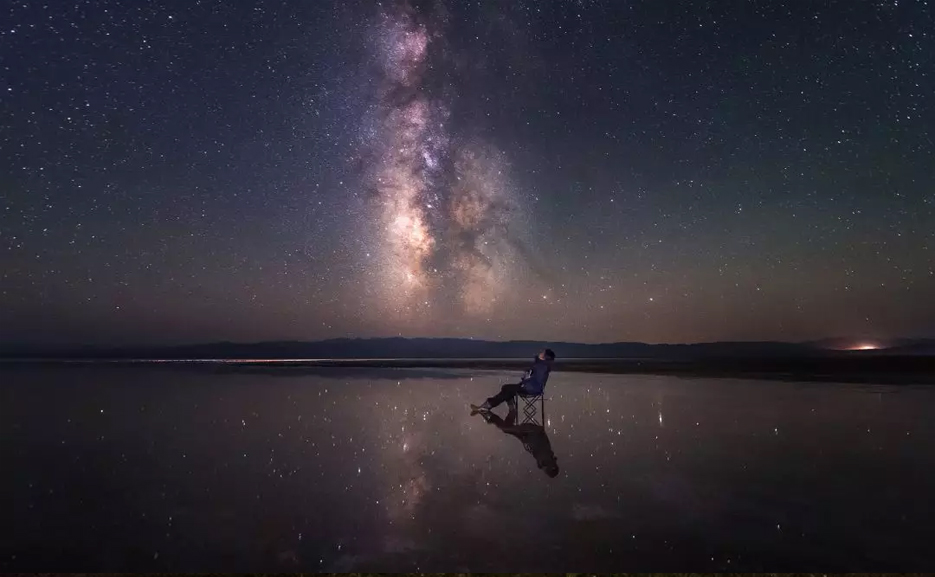 Have art the world below camera lens of school ｜ cameraman is the most beautiful sky, each are so dream