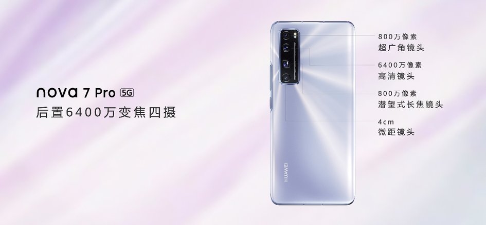 售价2999元起 5G自拍视频旗舰华为nova7系列正式发布