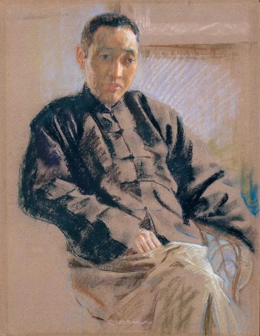 中国近代绘画之父——徐悲鸿油画作品,他的绘画有多种风格