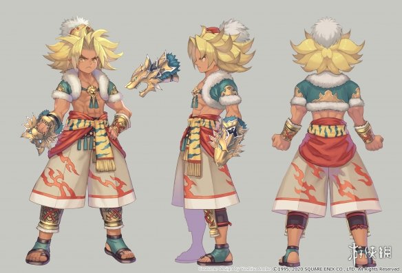 《圣剑传说3：重制版》海量角色服装设定图大公