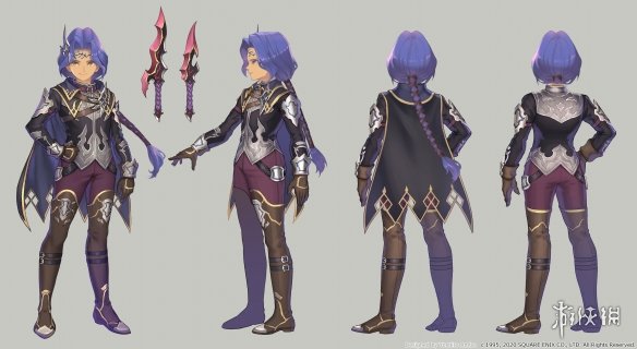 《圣剑传说3：重制版》海量角色服装设定图大公