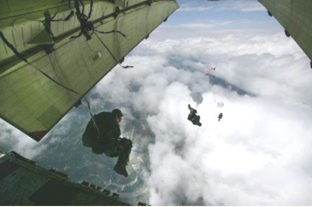 空降兵15勇士12年前惊天一跳背后：降落伞无法打