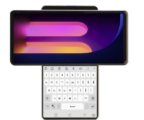 酷似锤头Logo LG双屏幕新手机首曝：骁龙处理器765G/主屏可转动