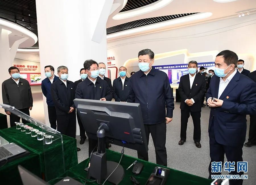 跟总书记一起，走进山西高新技术企业